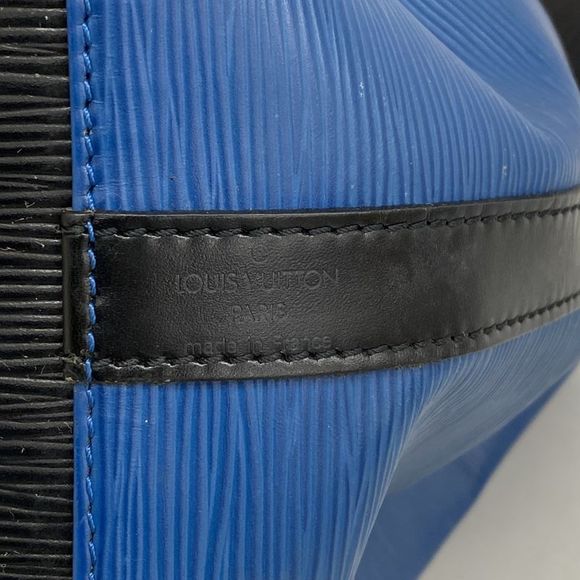 Louis Vuitton Epi Bicolor Petite Noe M44152 Toledo Blue/noir Black Women - Picture 5 of 10